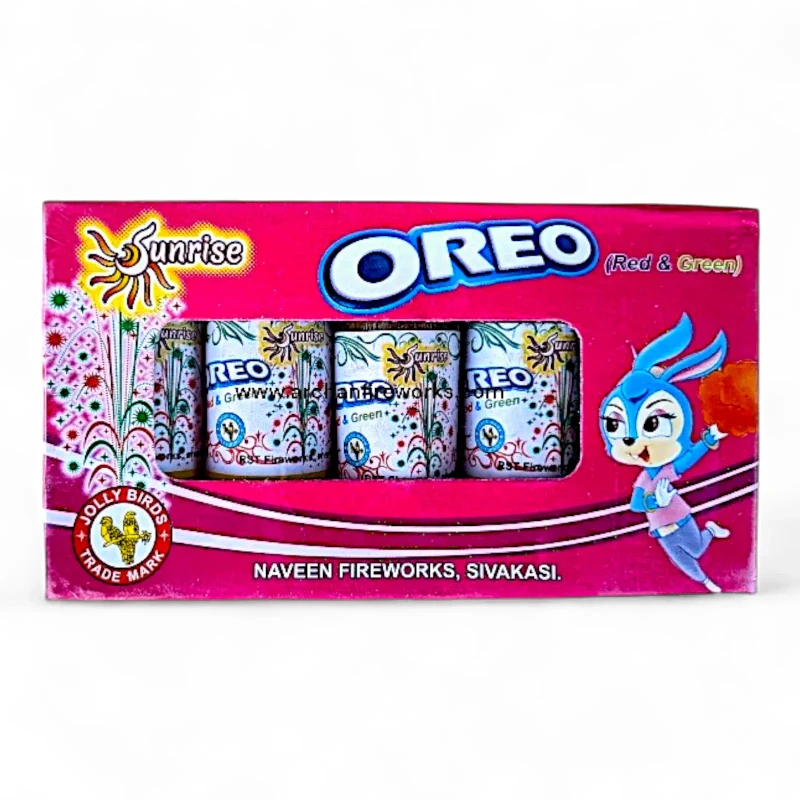 Oreo Red & Green crackling (5pcs/box)