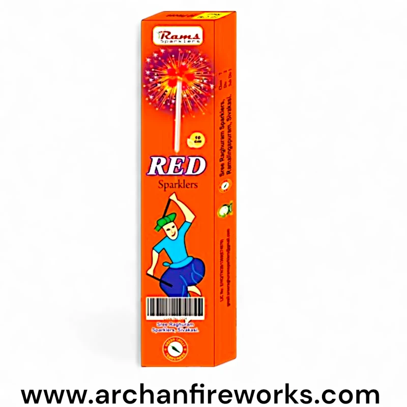 10cm Red Sparklers